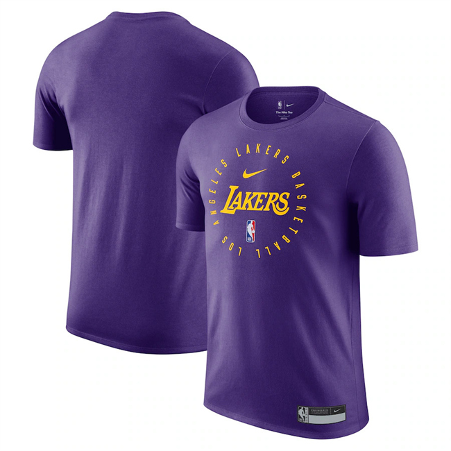 Men's Los Angeles Lakers Purple 2024/25 Legend On-Court Practice Performance T-Shirt
